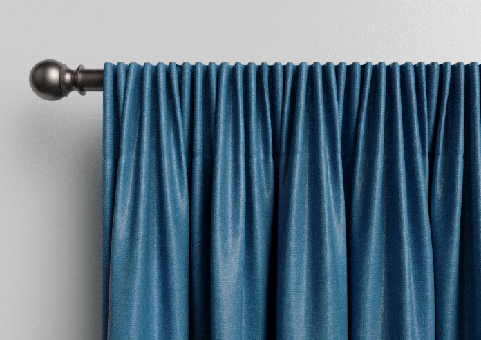 Ashbourne (Blackout), Caspian Blue - Made to Measure Curtains - Image 9